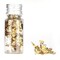 Edible Gold Leaf, 0.2oz Gold Leaf Cake Decoration Gold Flakes Food Gold Foil Decoration Baking Gold Foil Decor Chocolates Decor Gold Leaf Sheets for Cooking Dessert Decoration Crafts Makeup 2Pcs